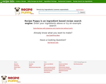 RecipePuppy