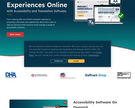 website thubmnail of Reciteme