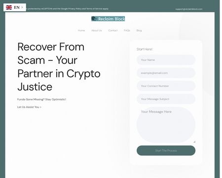 website thubmnail of Reclaimblock