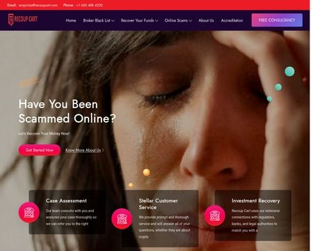 website thubmnail of Recoupcart