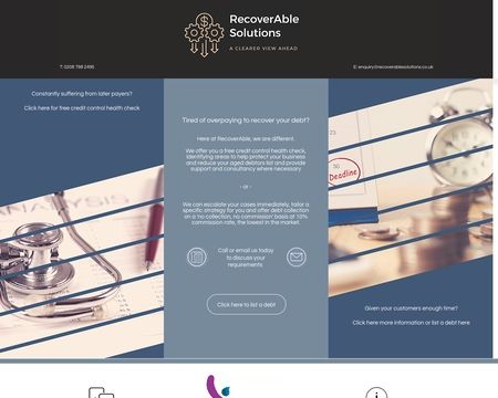 website thubmnail of Recoverablesolutions.co.uk