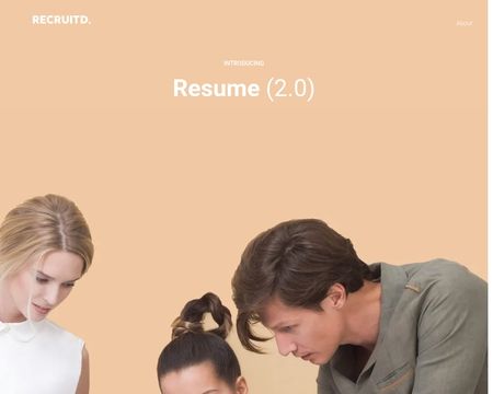 website thubmnail of Recruitd