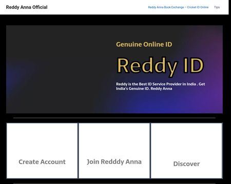 website thubmnail of Reddyanna-id.in