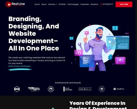website thubmnail of Redline Animations LLC