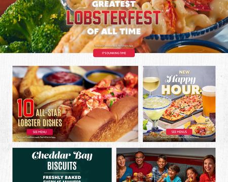 website thubmnail of Red Lobster