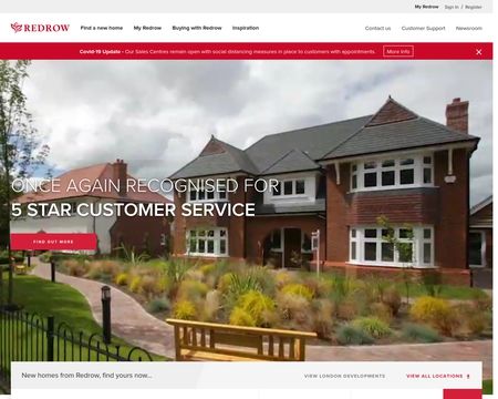website thubmnail of Redrow