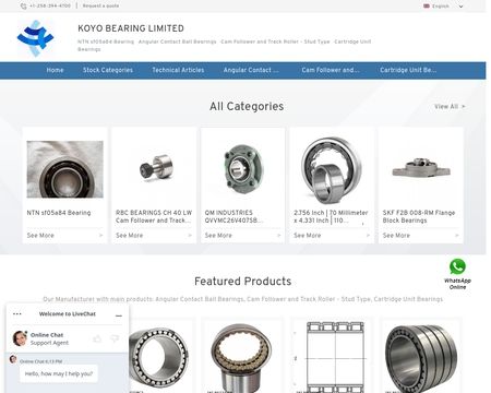 website thubmnail of Koyo Bearing Ltd