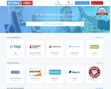 Thumbnail of Referralcodes.com