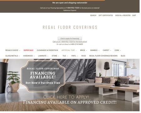 website thubmnail of RegalFloors