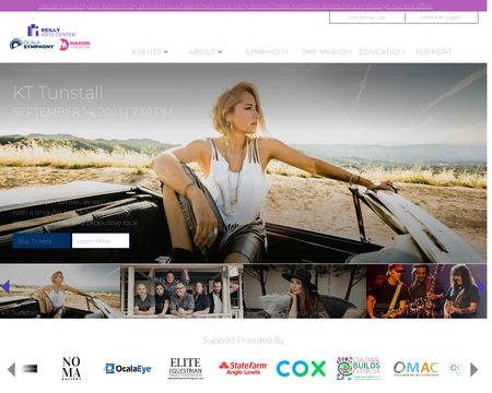 website thubmnail of Reillyartscenter