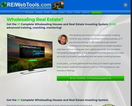 website thubmnail of REIWebTools.com