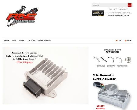 website thubmnail of Reman Auto Electronics