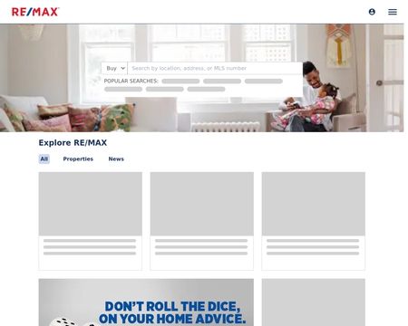 website thubmnail of Remax.ca