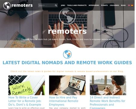 website thubmnail of Remoters