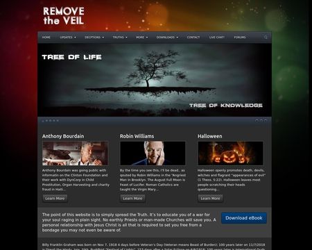 website thubmnail of Remove the Veil