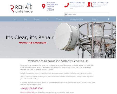 website thubmnail of Renair Antenna Ltd