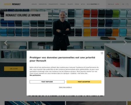 website thubmnail of Renault