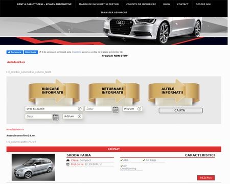website thubmnail of Rent A Car Bucuresti