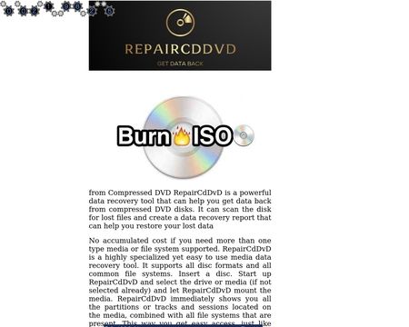website thubmnail of Repaircddvd