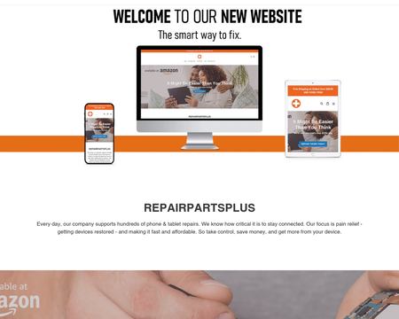 website thubmnail of RepairPartsPlus