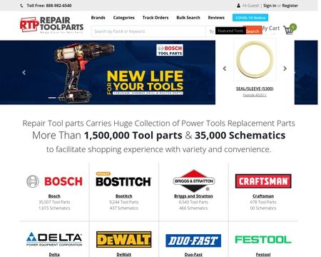 website thubmnail of Repairtoolparts