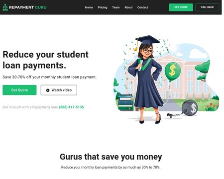 website thubmnail of Repayment Guru
