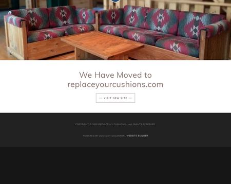 website thubmnail of Replace My Cushions
