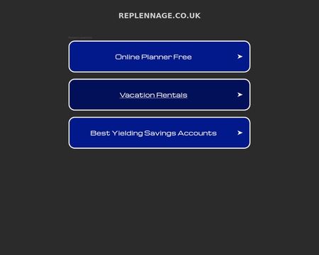 website thubmnail of Replennage.co.uk