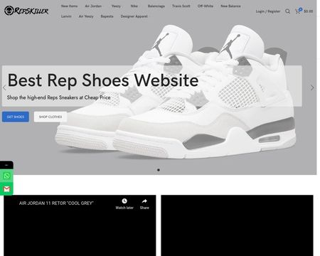 website thubmnail of Repskiller.co