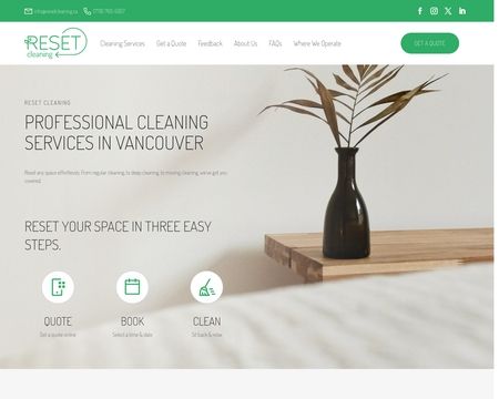 website thubmnail of Resetcleaning.ca