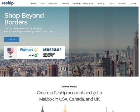 website thubmnail of ReShip