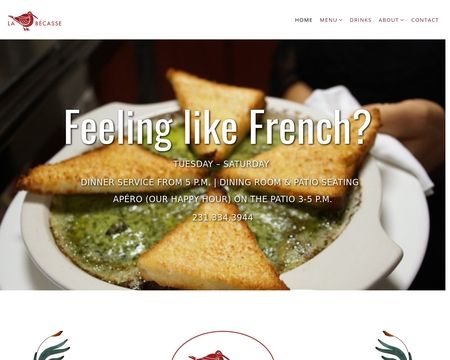 website thubmnail of Restaurant La Becasse