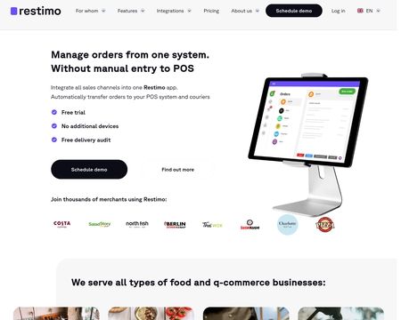 website thubmnail of Restimo