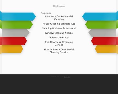 website thubmnail of Restoro.co
