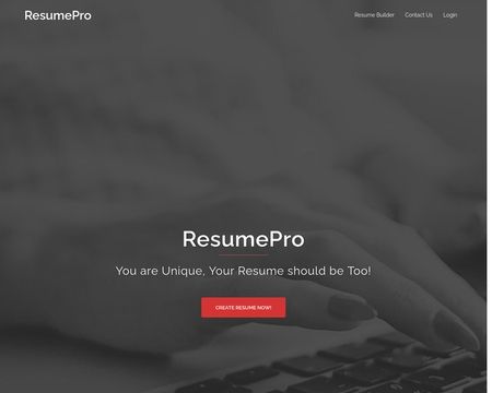 website thubmnail of ResumePro