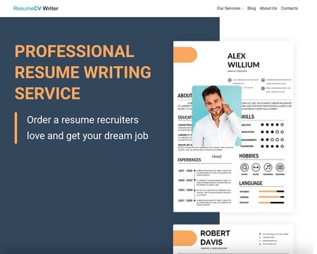 website thubmnail of ResumeCV Writer
