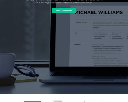 website thubmnail of ResumeGig