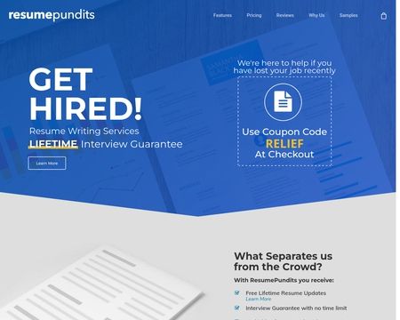 website thubmnail of Resumepundits