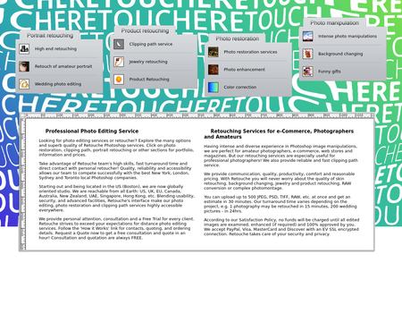 website thubmnail of Retouche