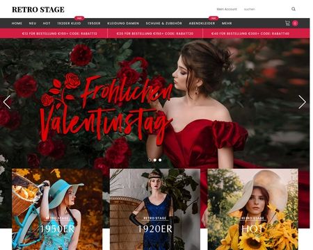 website thubmnail of Retrostage.de