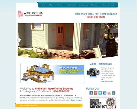 website thubmnail of Weinstein Construction