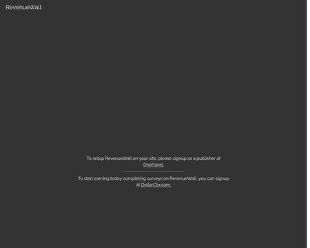 website thubmnail of RevenueWall