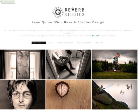 website thubmnail of Reverb Studios