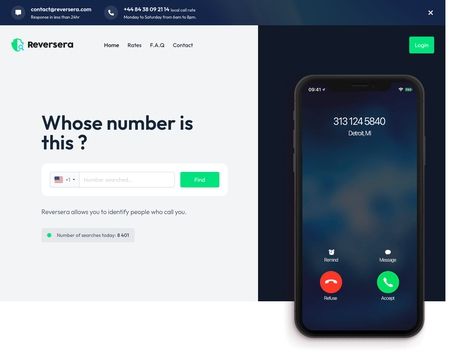 website thubmnail of Reversera