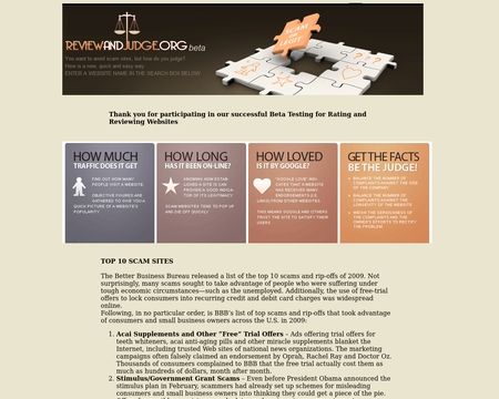 website thubmnail of Reviewandjudge.org