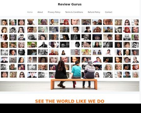 website thubmnail of Reviewguruu