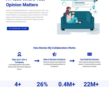 website thubmnail of Reviewmycollaborators