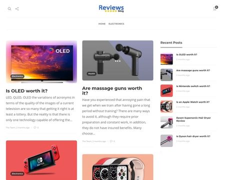 website thubmnail of Reviewsblog.co.uk