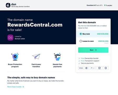 website thubmnail of RewardsCentral
