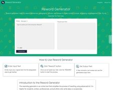 Thumbnail of Rewordgenerator.net